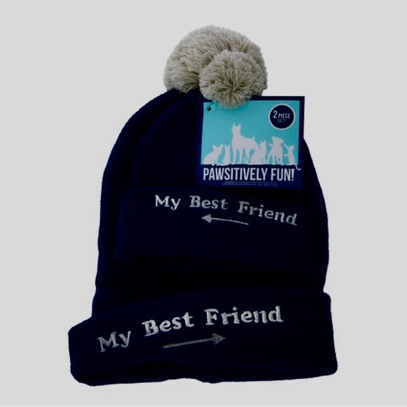 ADULT SIZE HAT AND SMALL Head CHILD SIZE , OR PET  best friends - Picture 3 of 3